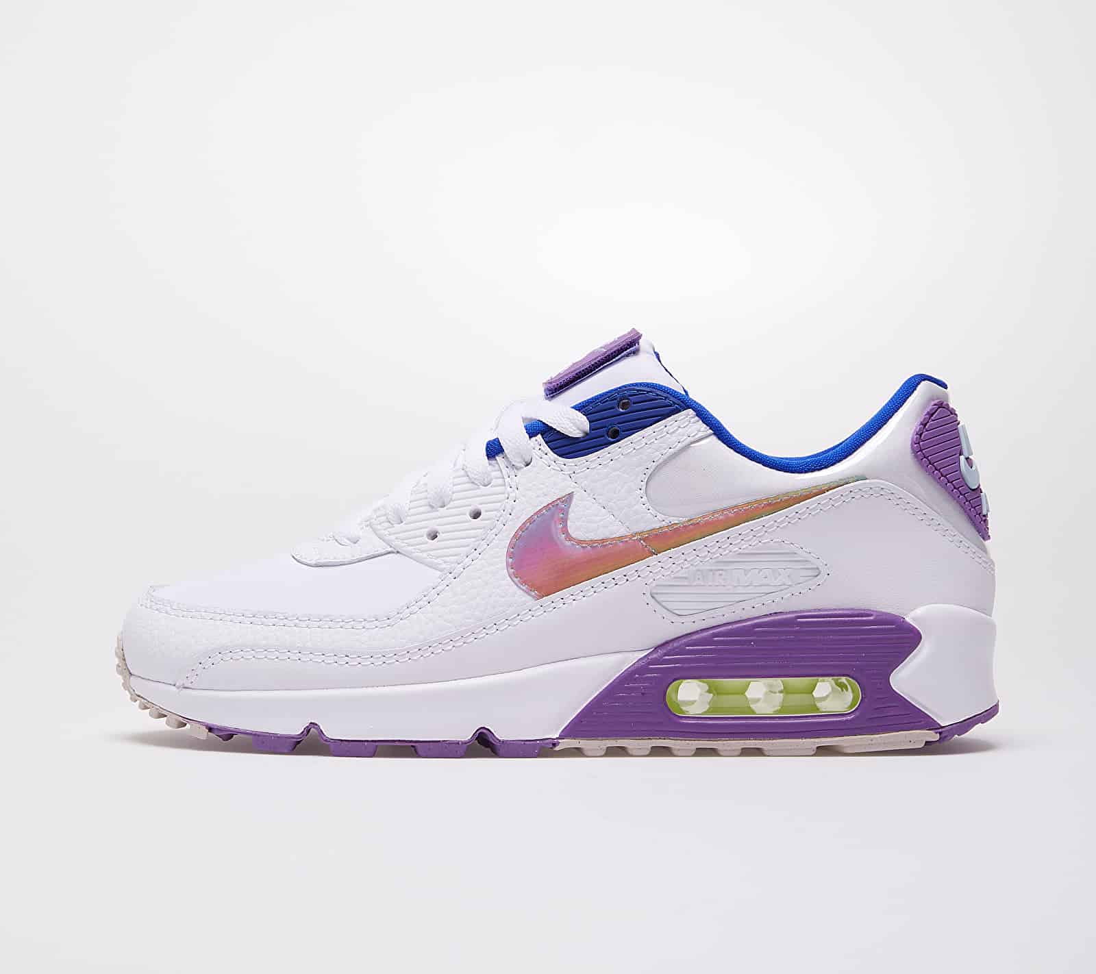 Nike W Air Max 90 SE White/ Multi-Color-Purple Nebula CJ0623-100