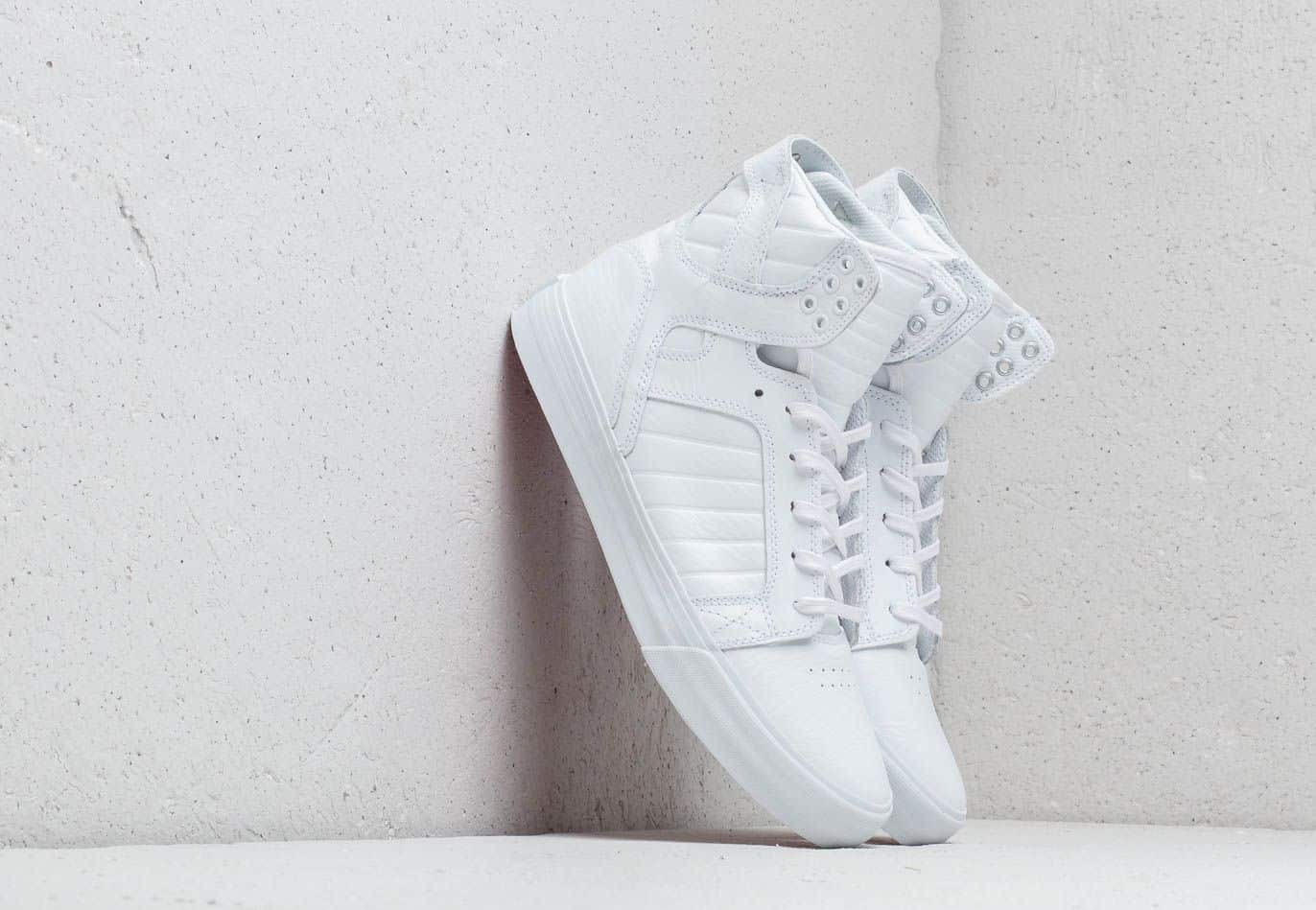 Supra Skytop White/ White/ Red-White S18275, 08003-149-M