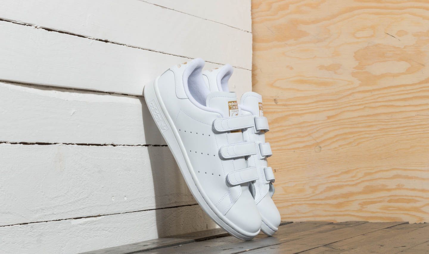 adidas Stan Smith Ftw White/ Gold Metallic S75188