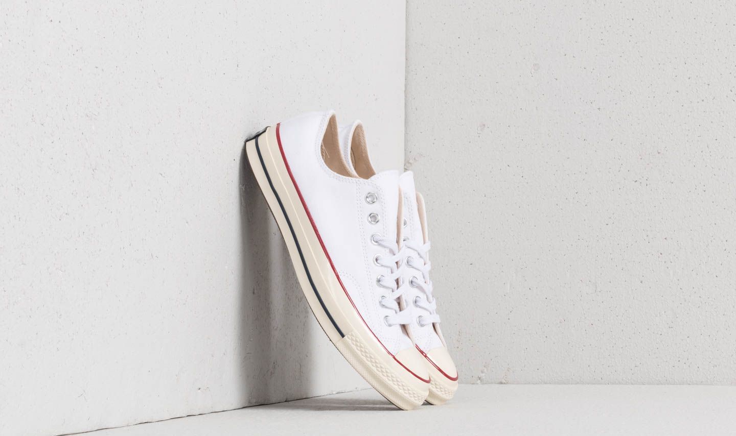Converse Chuck Taylor All Star 70 Ox White/ Garnet/ Egret 162065C