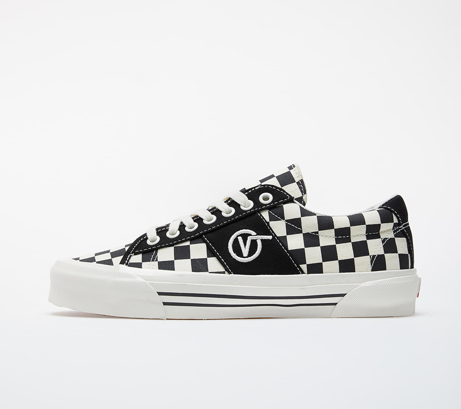 Vans OG Sid LX (Canvas/ Checkerboard) Black/ White VN0A4U13XC81