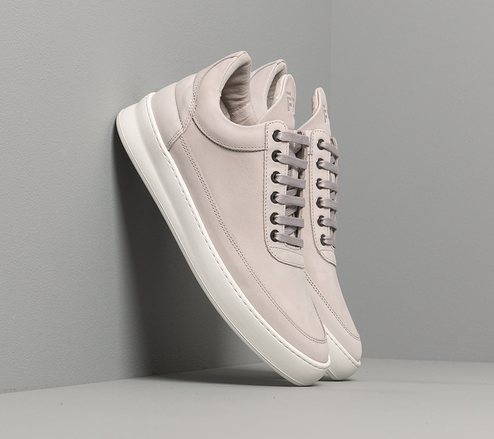 Filling Pieces Low Top Plain Lane Nubuck Grey 29726291932