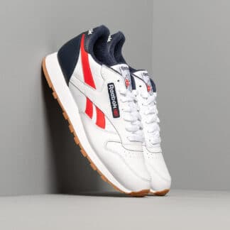 Reebok Classic Leather MU White/ Collegiate Navy/ Radiant Red EF7827