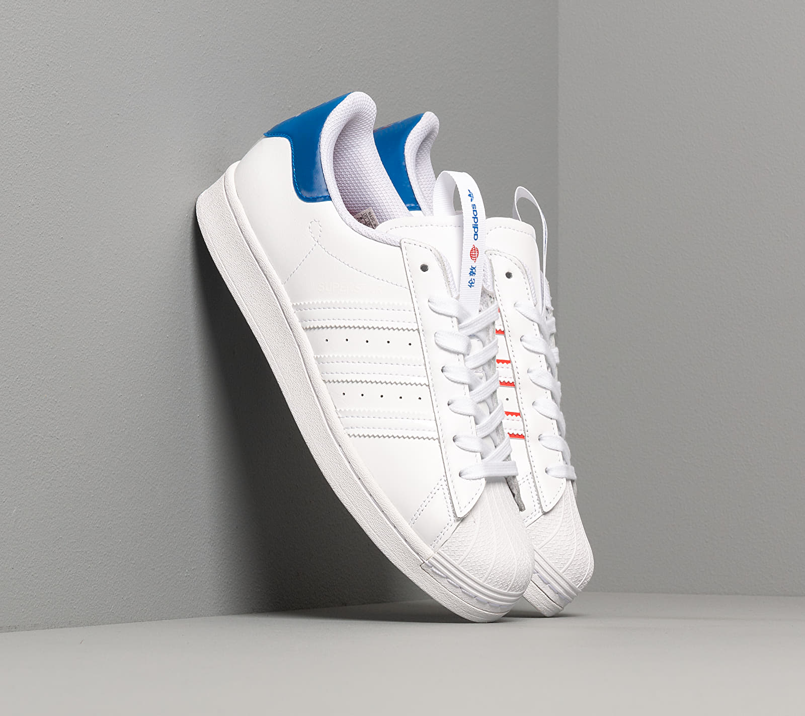 adidas Superstar Cloud White/ Cloud White/ Glory Blue FW2848