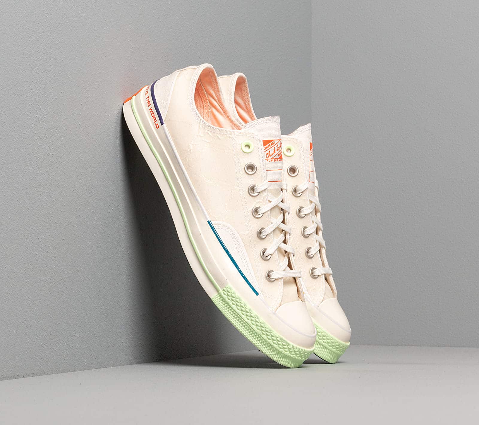 Converse x Pigalle Chuck 70 OX White/ Vast Grey/ Barely Volt 165748C