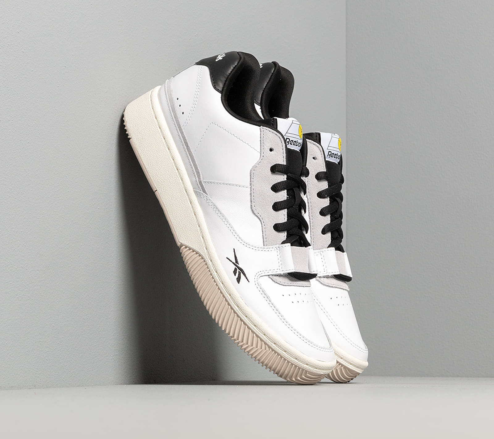 Reebok Dual Court Black/ White/ Cold Grey 2 EG1213