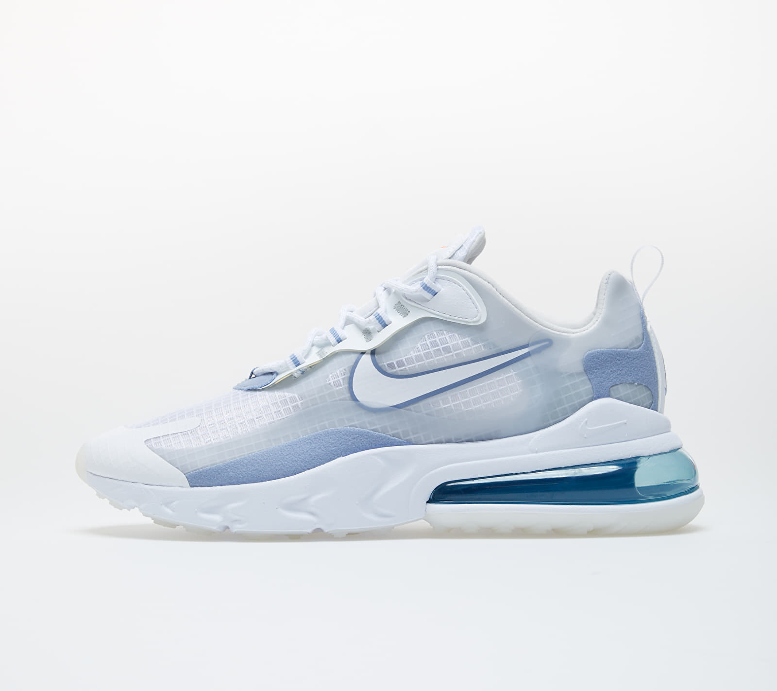 Nike Air Max 270 React SE White/ White-Pure Platinum-Indigo Fog CT1265-100