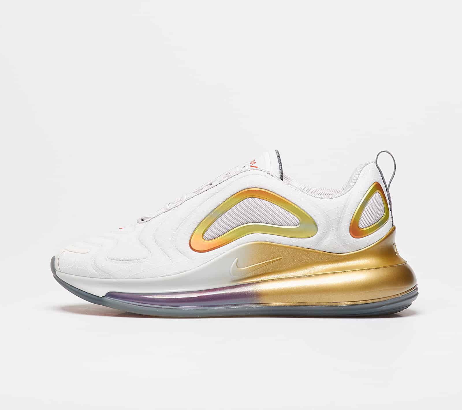 Nike Air Max 720 Summit White/ Vast Grey-Team Orange CI3870-100