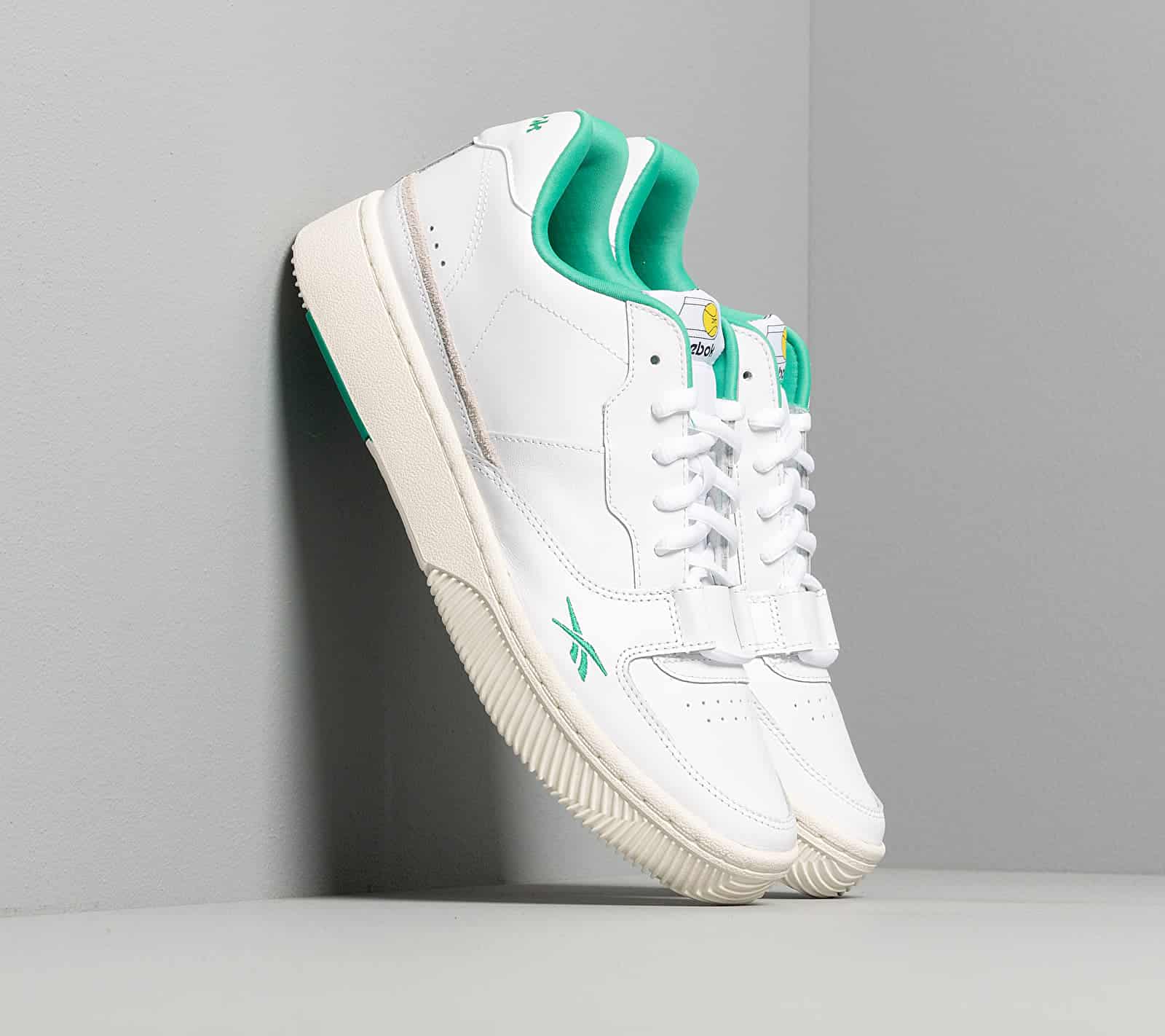 Reebok Dual Court White/ Chalk/ Emerald EG6016