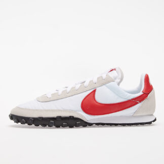 Nike Waffle Racer White/ University Red-Platinum Tint-White CN8116-100