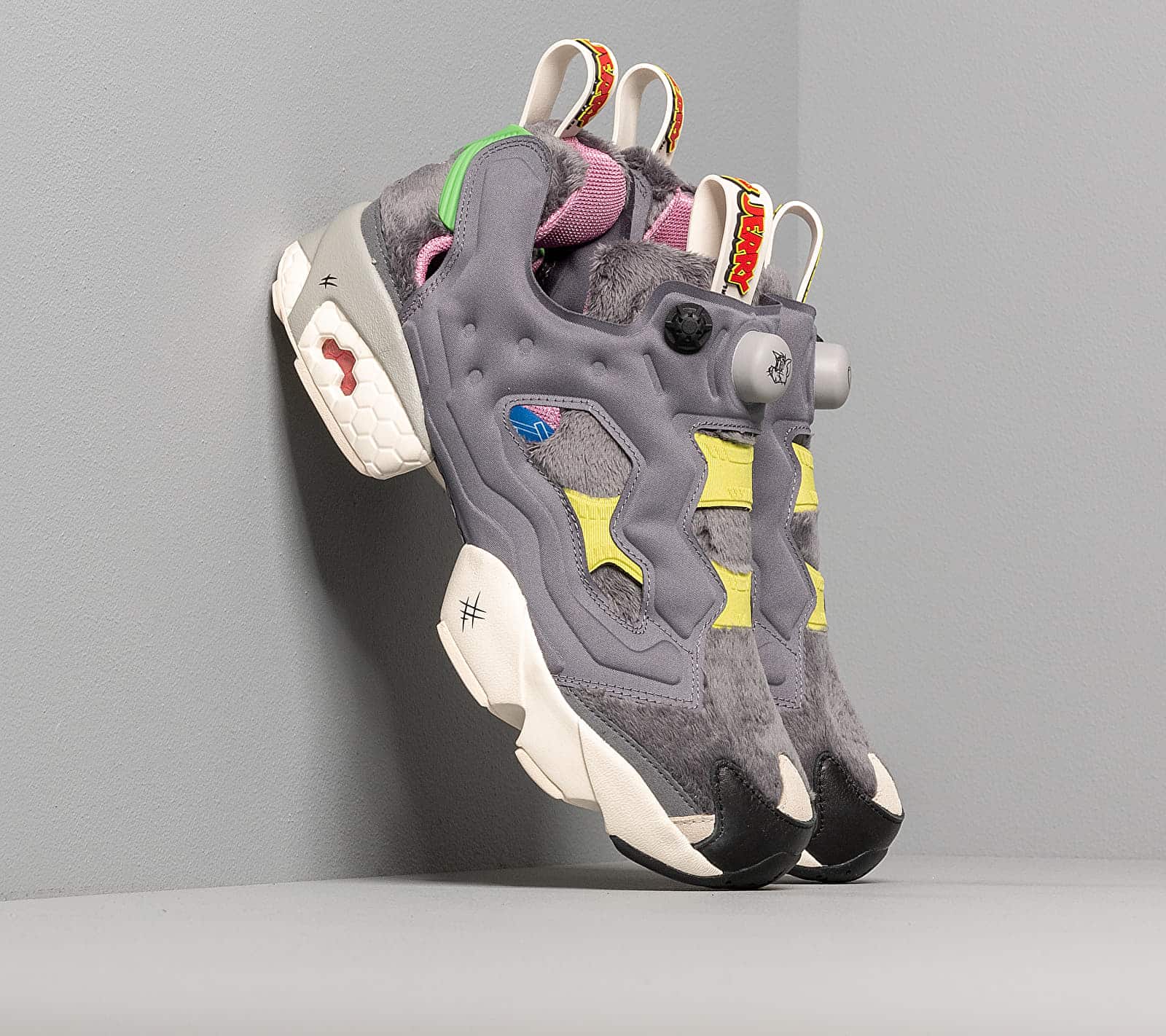 Reebok Instapump Fury OG MU Cold Grey 6/ Hero Yellow/ Black FW4656