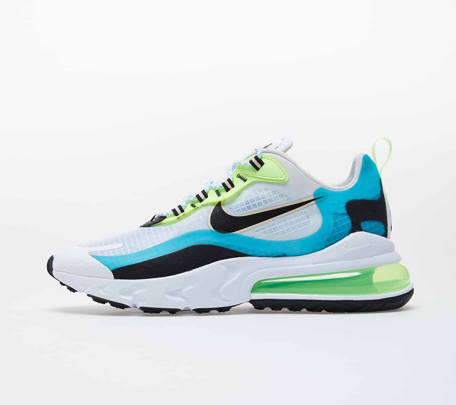 Nike Air Max 270 React SE Oracle Aqua/ Black-Ghost Green CT1265-300