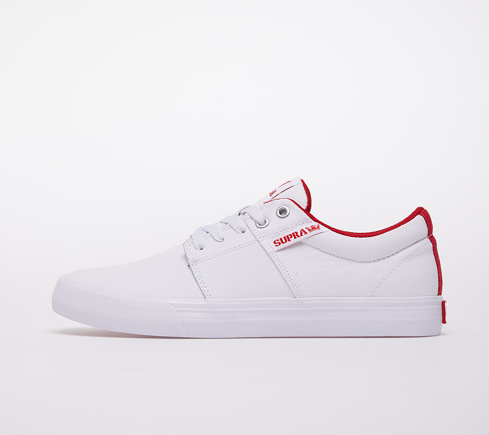 Supra Stacks Vulc II White/ Red-White 08029-148-M
