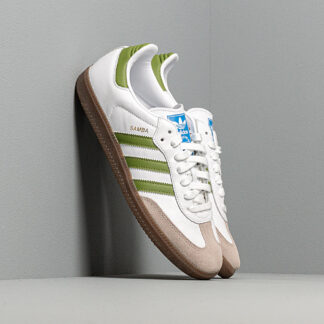 adidas Samba OG Ftw White/ Tech Olive/ Light Brown EE7055