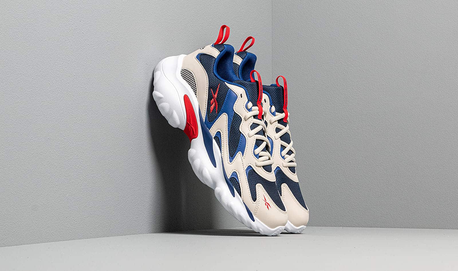 Reebok Dmx Series 1000 Alabaster/ Navy/ Cobalt/ Red DV8744