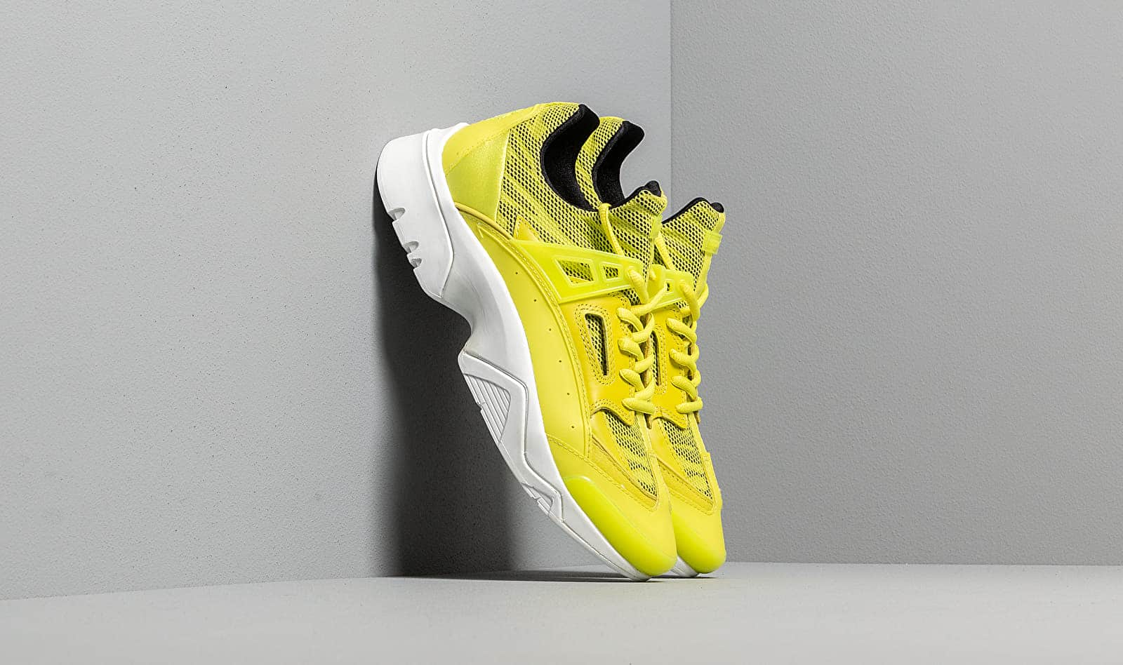 KENZO Sonic Sneakers Lemon 2SN350 F74 39