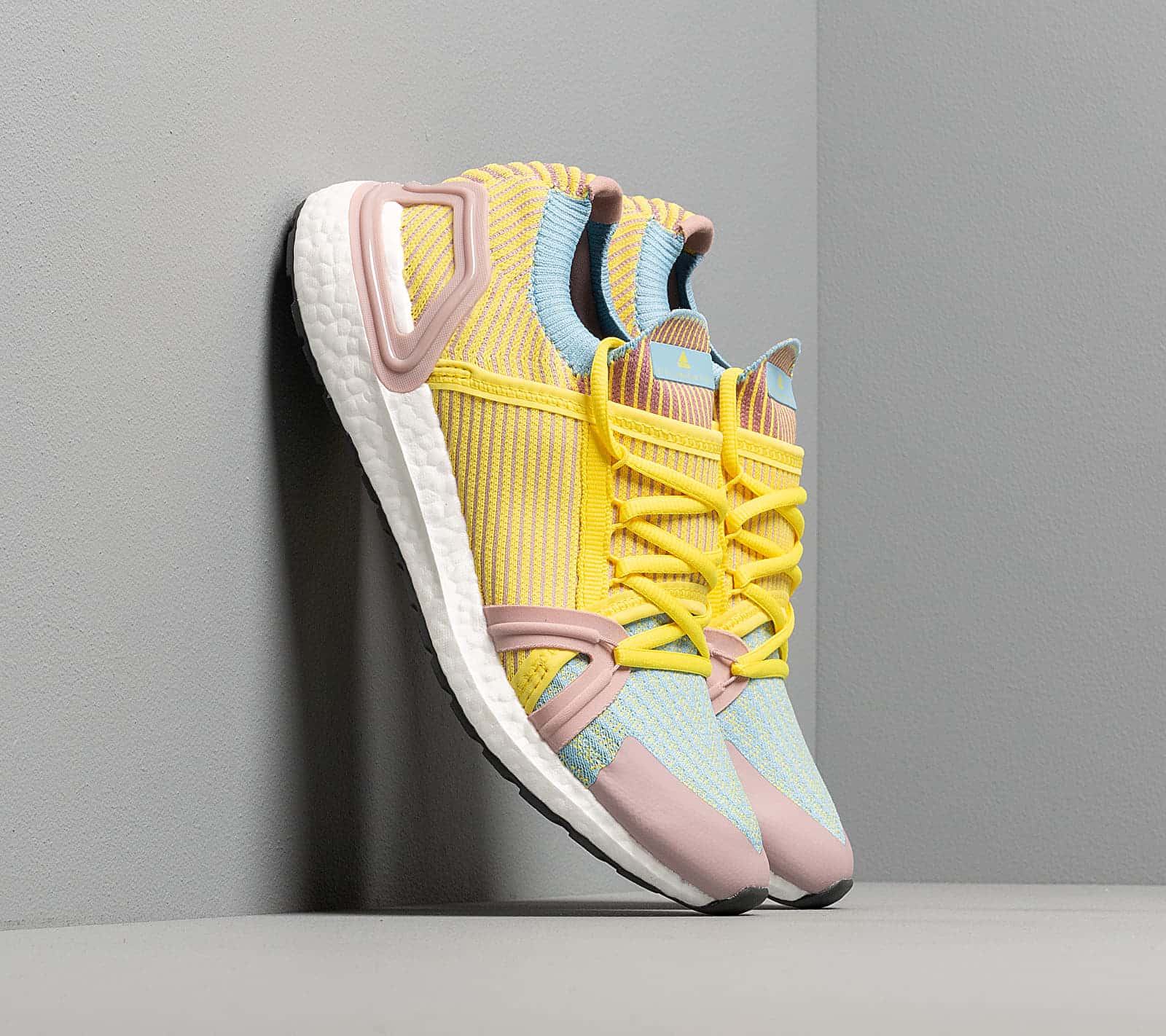 adidas x Stella McCartney UltraBOOST 20 Dust Rose/ Free Lemon/ CLBlue EG1071