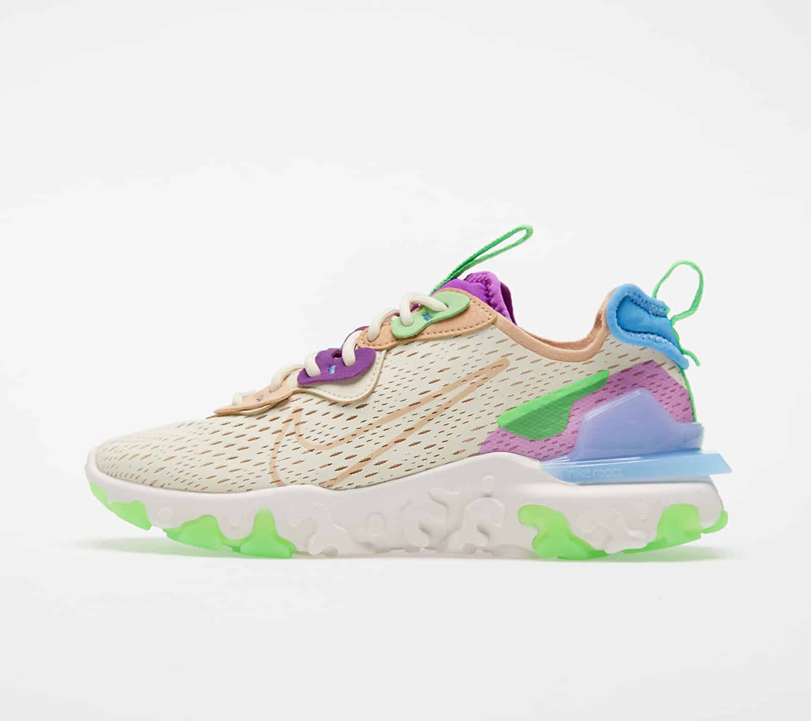 Nike W NSW React Vision Fossil/ Vachetta Tan-Vivid Purple CI7523-200