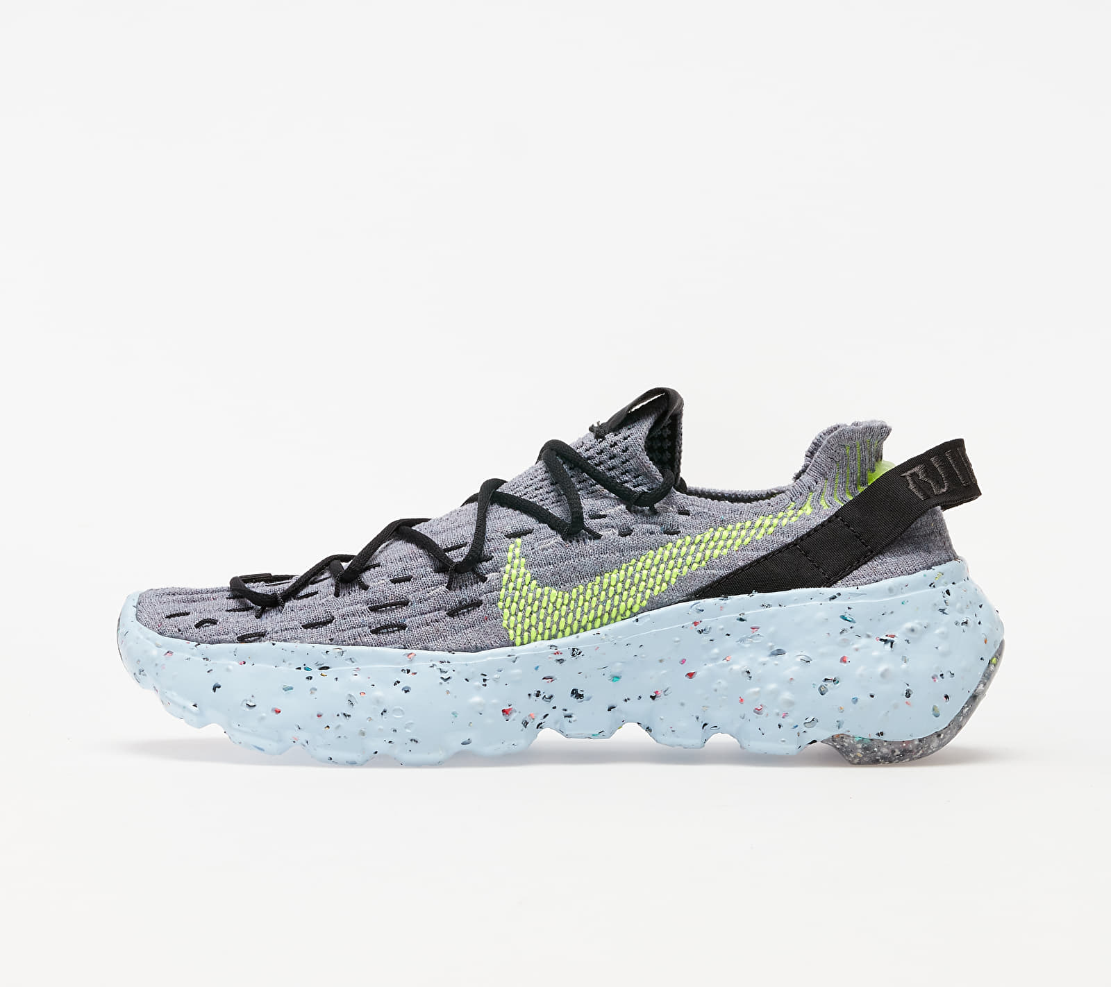 Nike W Space Hippie 04 Grey/ Volt-Black-Dk Smoke Grey CD3476-001 Nike W Space Hippie 04 Grey/ Volt-Black-Dk Smoke Grey CD3476-001
