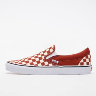 Vans Classic Slip-On (Checkerboard) Red/ True White VN0A4U38WS21
