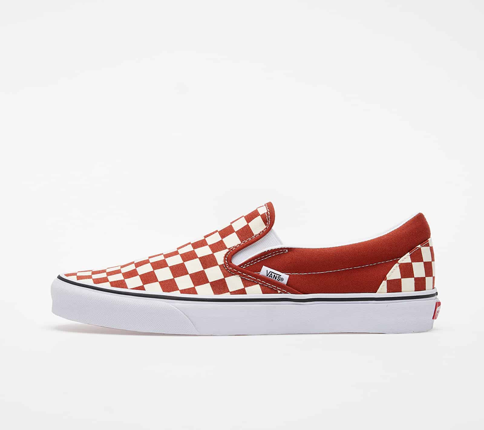 Vans Classic Slip-On (Checkerboard) Red/ True White VN0A4U38WS21