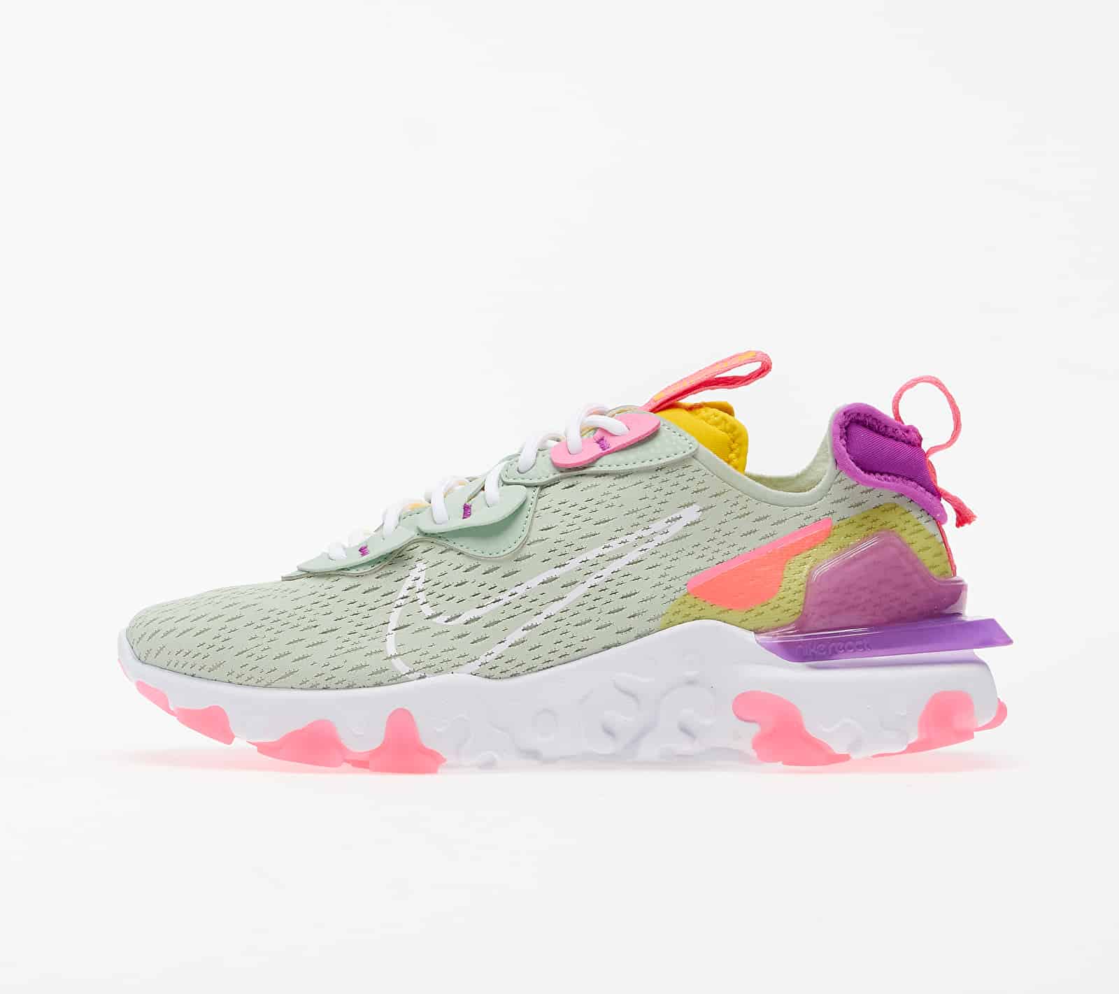 Nike W NSW React Vision Pistachio Frost/ White-Vivid Purple CI7523-300