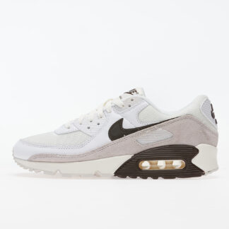 Nike Air Max 90 White/ Baroque Brown-Sail-Vast Grey CW7483-100
