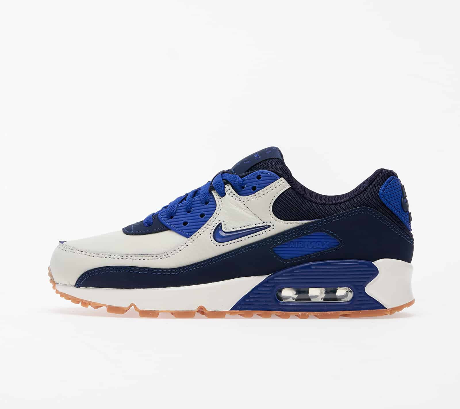 Nike Air Max 90 Premium Sail/ Concord-Blackened Blue CJ0611-102