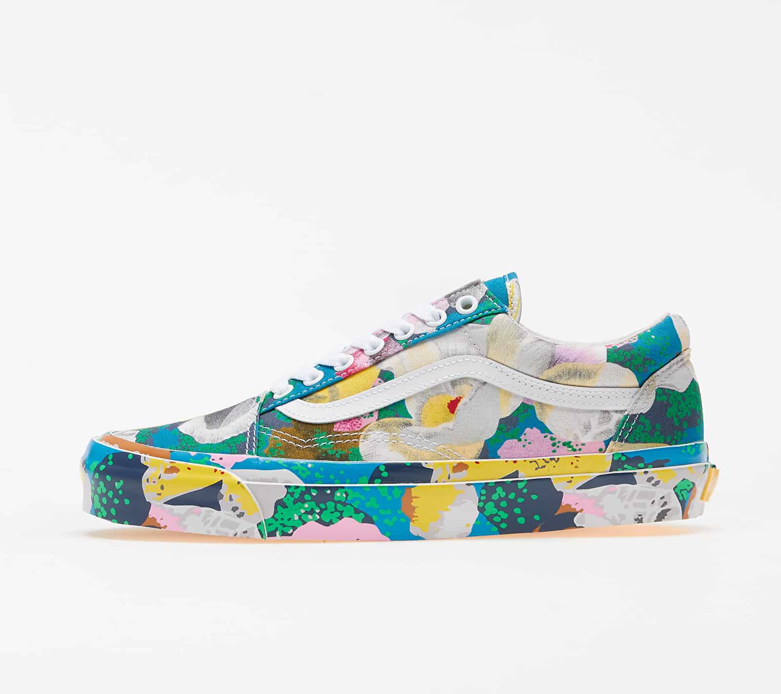 KENZO x Vans OG Old Skool LX Floral Yellow/ True White PFA52SN601F87.39