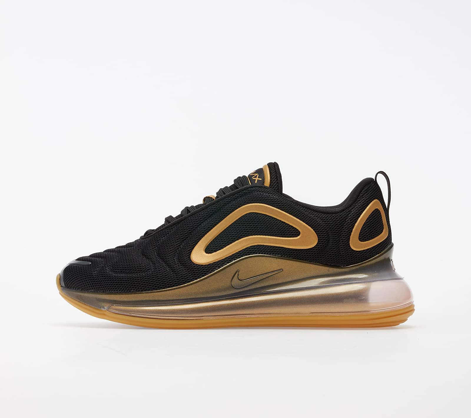 Nike Air Max 720 Black/ Metallic Gold-Metallic Silver CJ0585-002