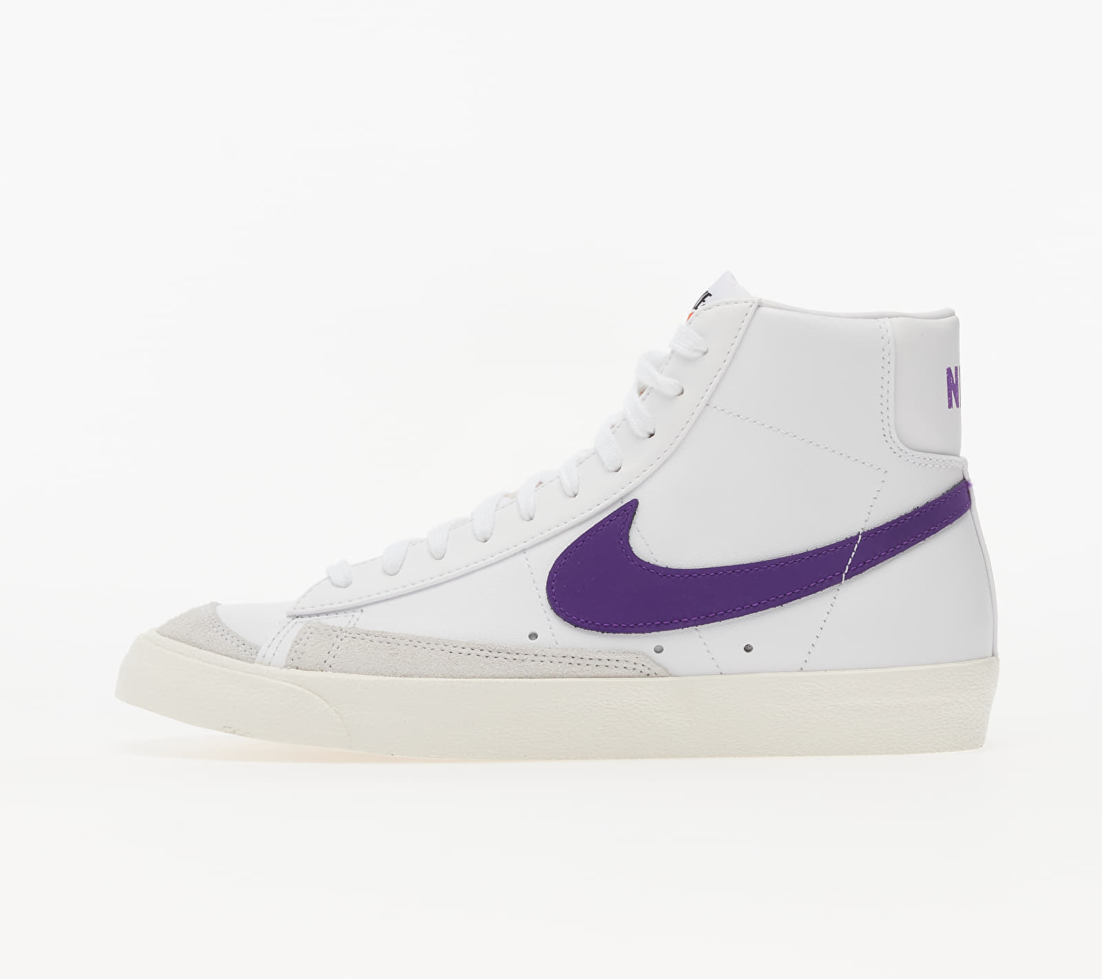 Nike Blazer Mid '77  Vintage White/ Voltage Purple-Sail BQ6806-105