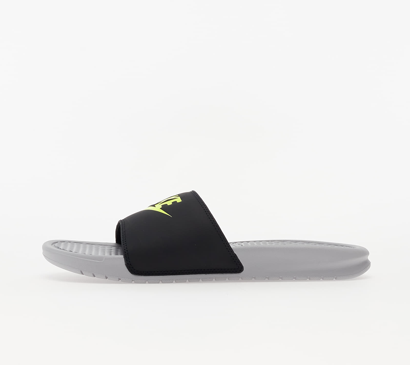 Nike Benassi JDI Wolf Grey/ Volt-Black 343880-027