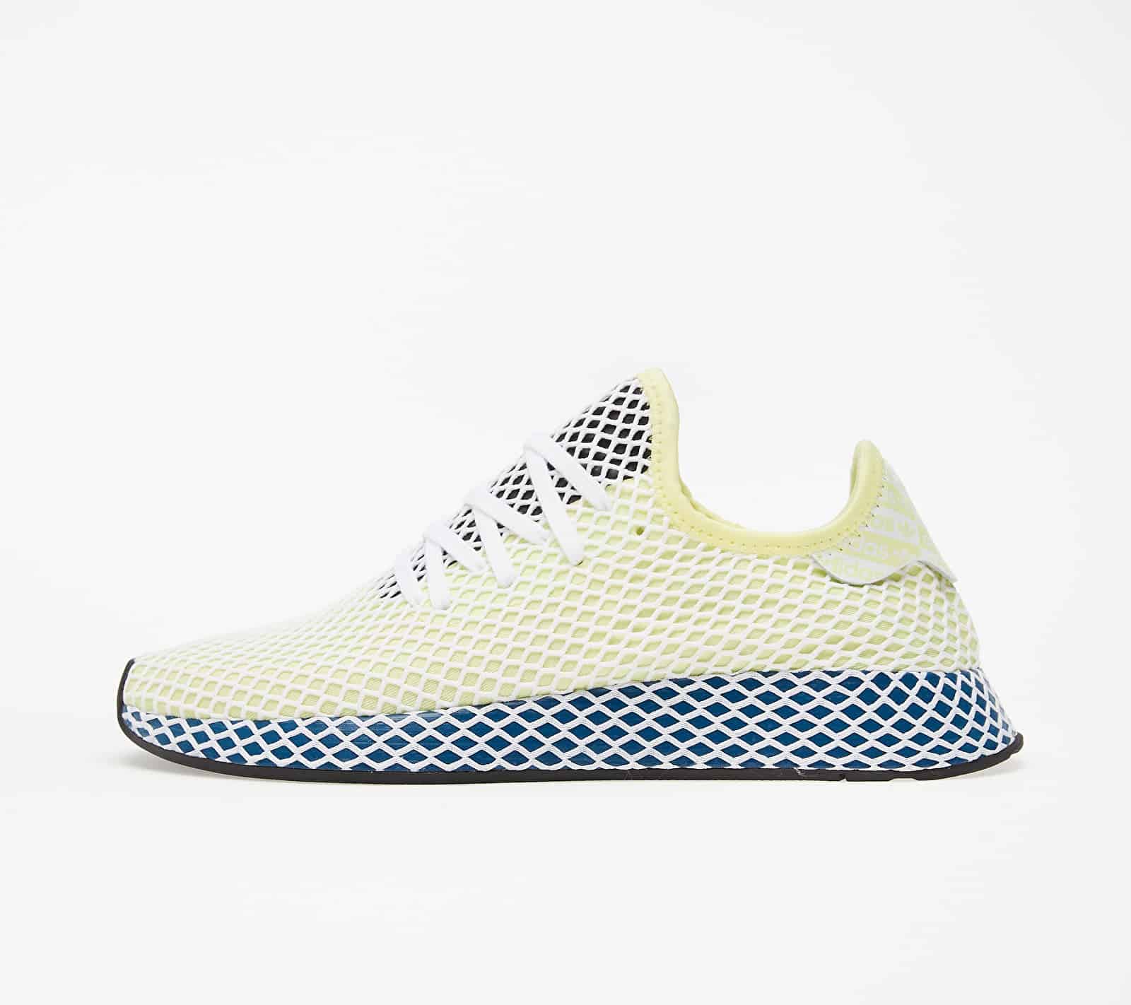 adidas Deerupt Runner Yellow Tint/ Ftw White/ Legend Marine EF5377