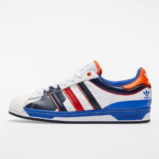 adidas Superstar Ftwr White/ Blue/ Scarlet FW8153
