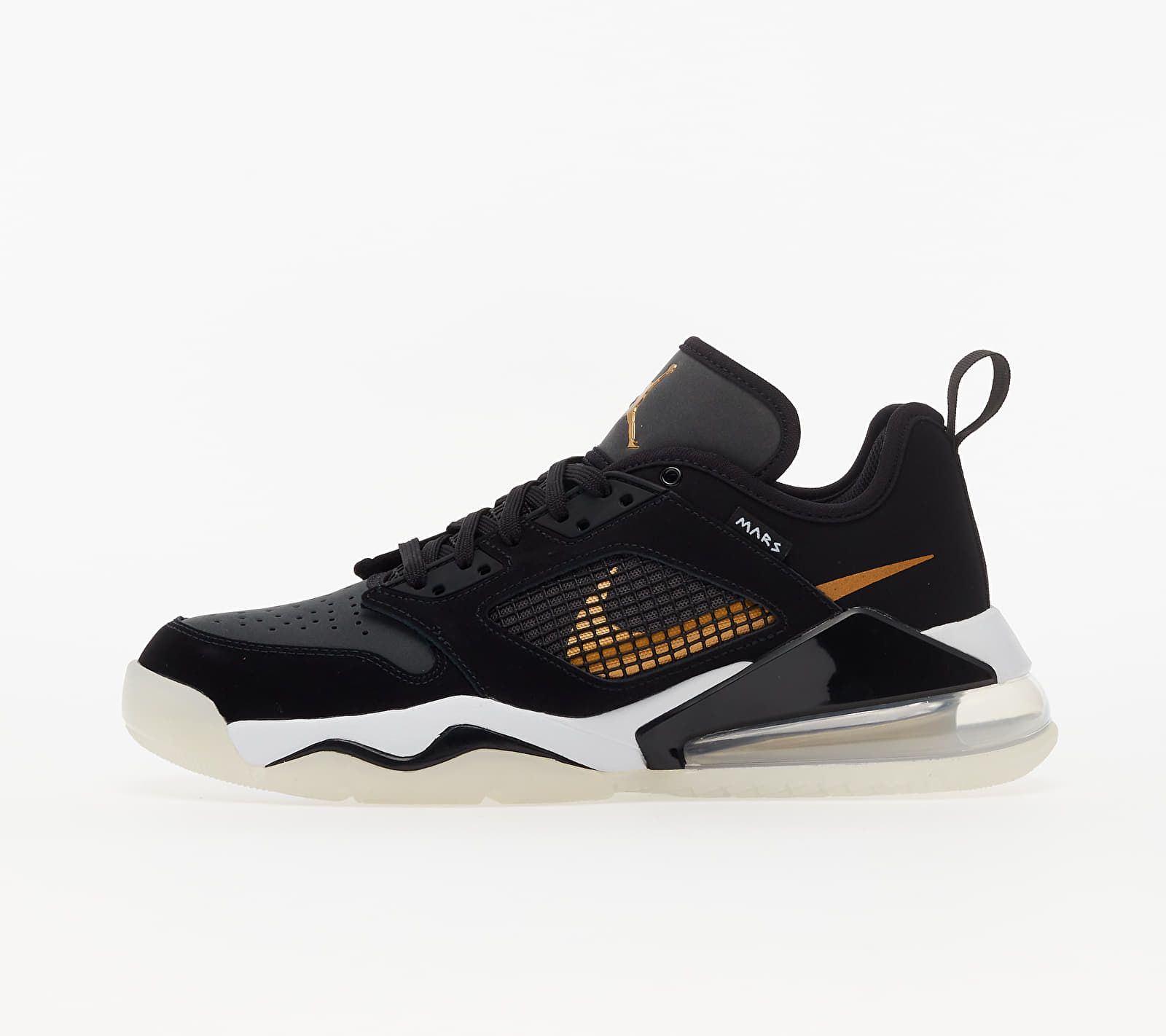 Jordan Mars 270 Low Black/ Metallic Gold-Dk Smoke Grey-White CK1196-017