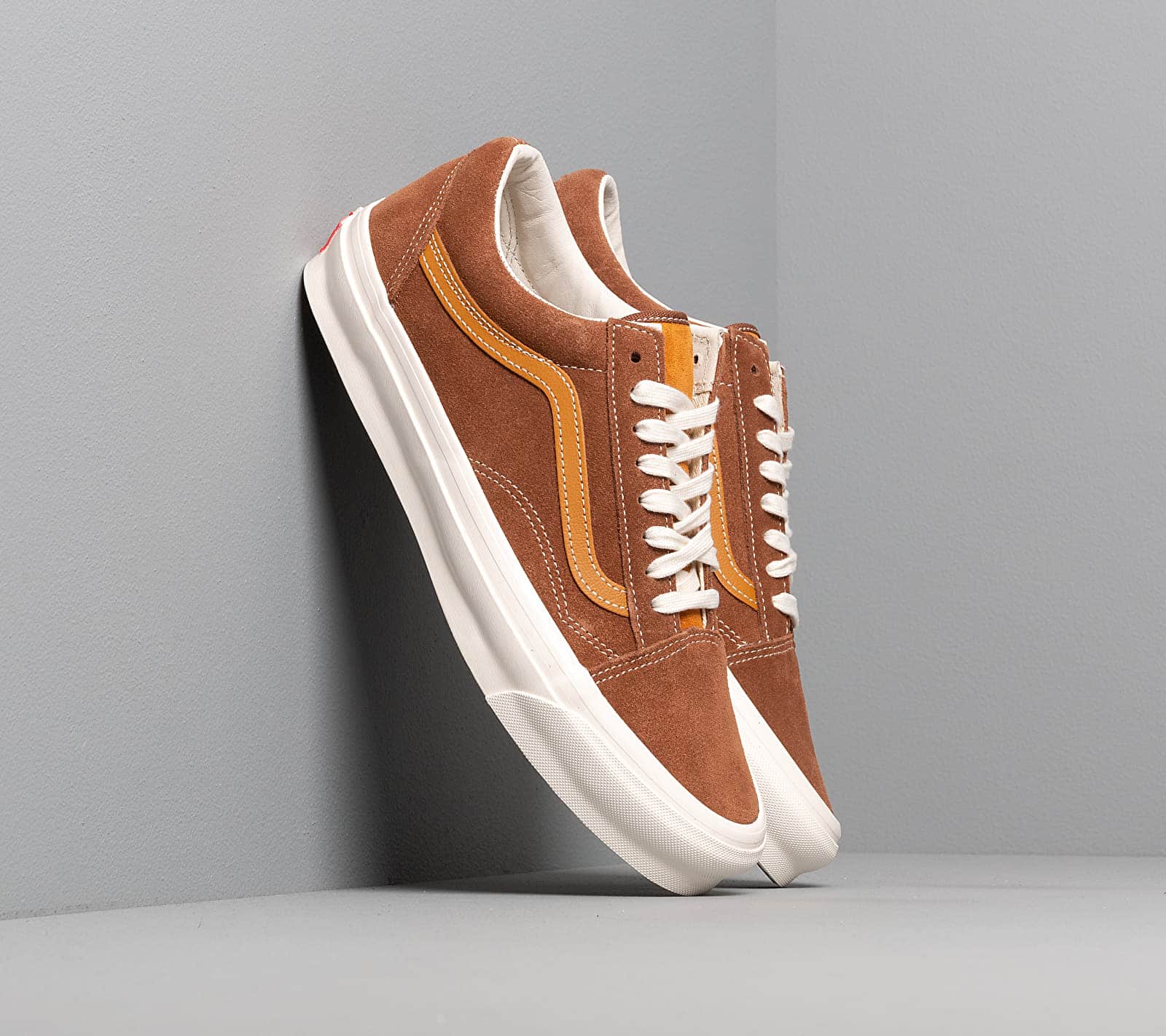 Vans OG Old Skool LX (Suede) Dachshund/ Brown VN0A4P3XXEH1