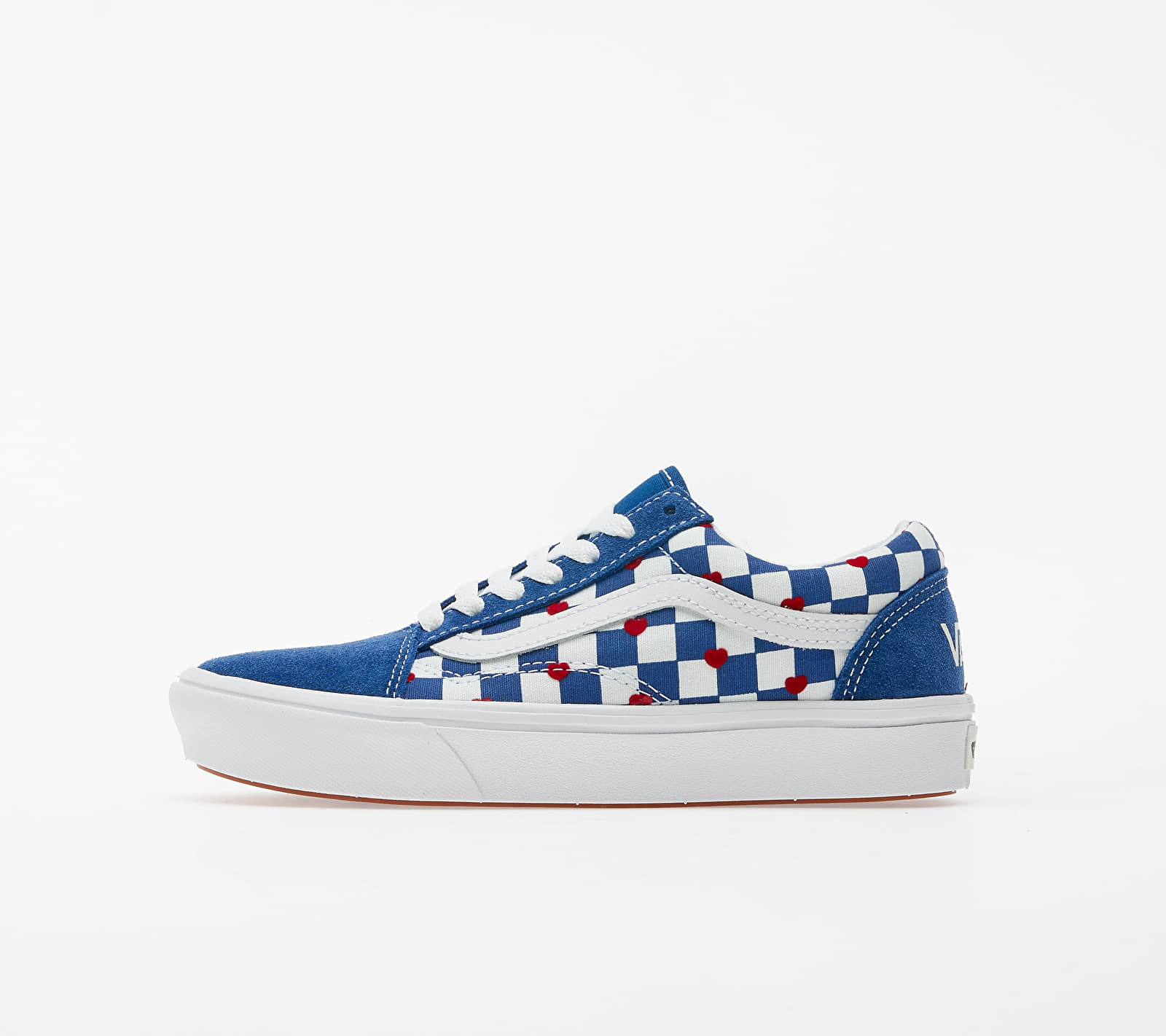 Vans ComfyCush Old Skool (Autism Awareness) Checkerboard/ True Blue VN0A3WMAWI41