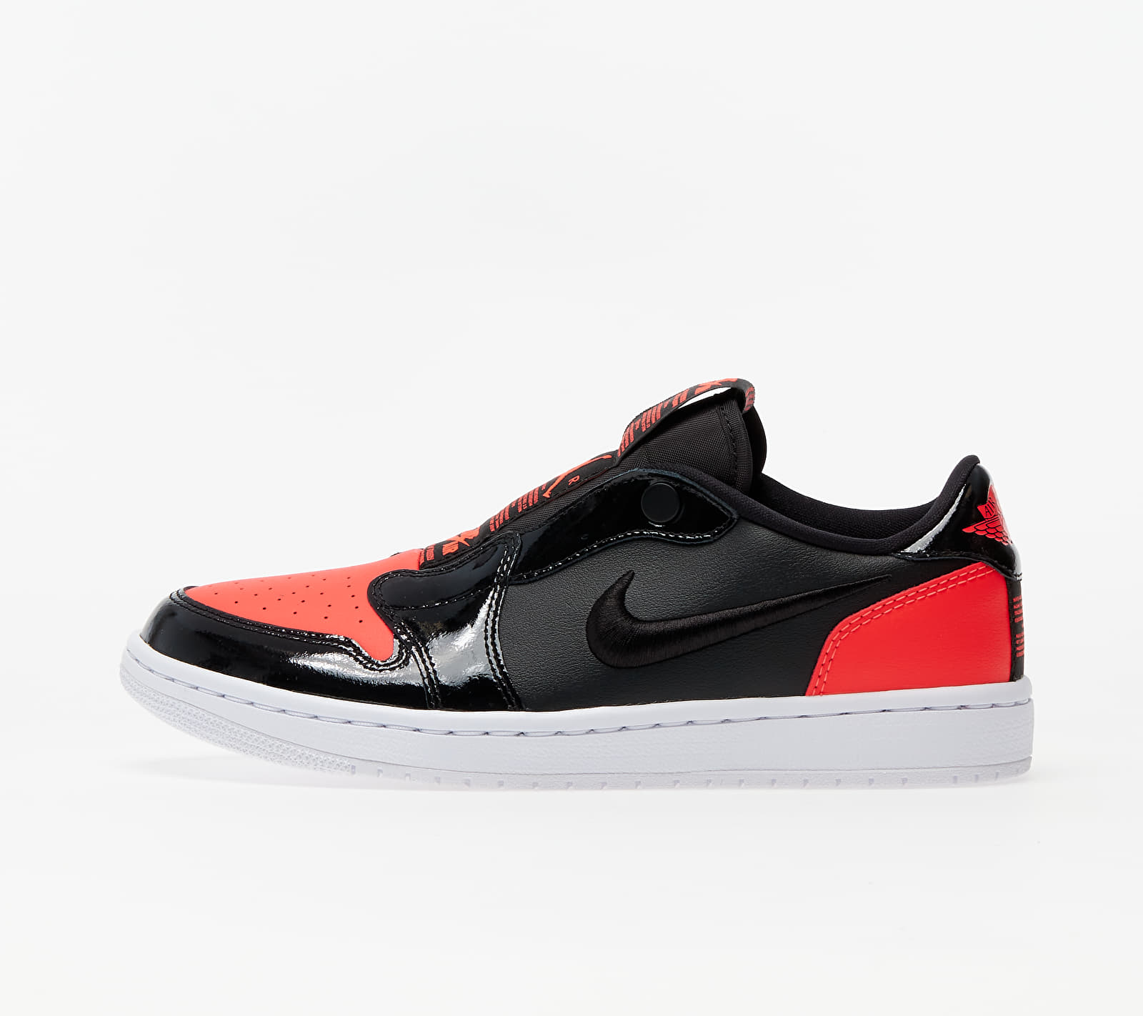 Nike Wmns Air Jordan 1 Retro Low Slip Bright Crimson/ Black-White AV3918-600