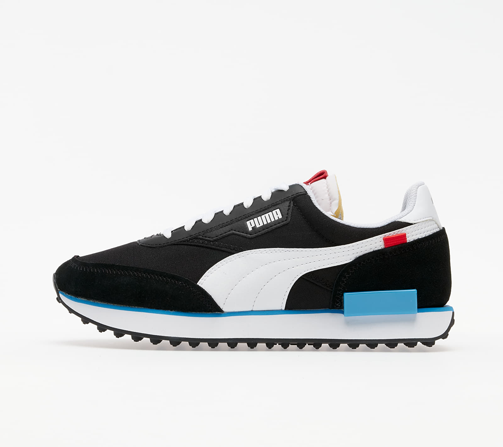 Puma FUTURE RIDER PLAY ON Puma Black-Puma White-Ibiza Blue 37114914