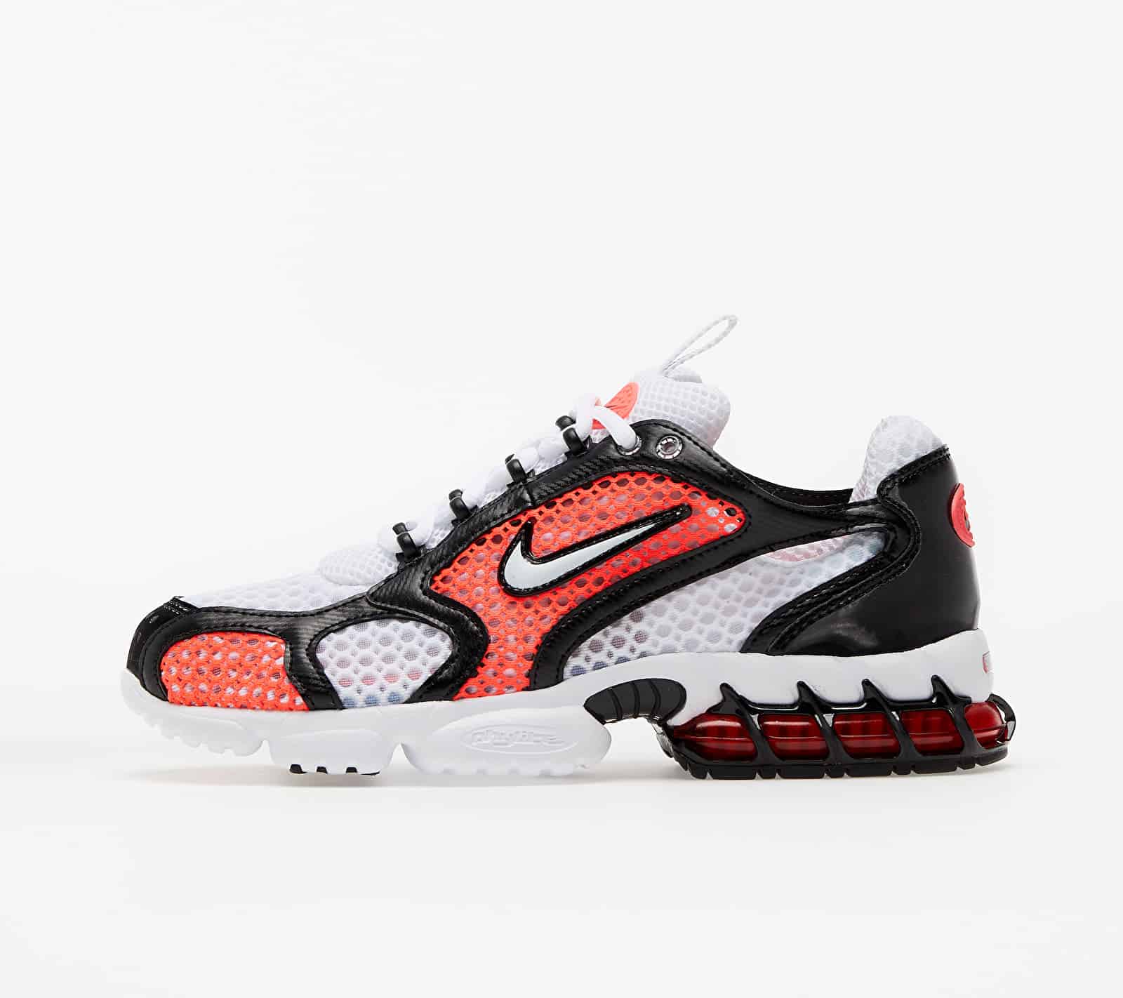 Nike Air Zoom Spiridon Cage 2 White/ White-Flash Crimson-Black CD3613-101