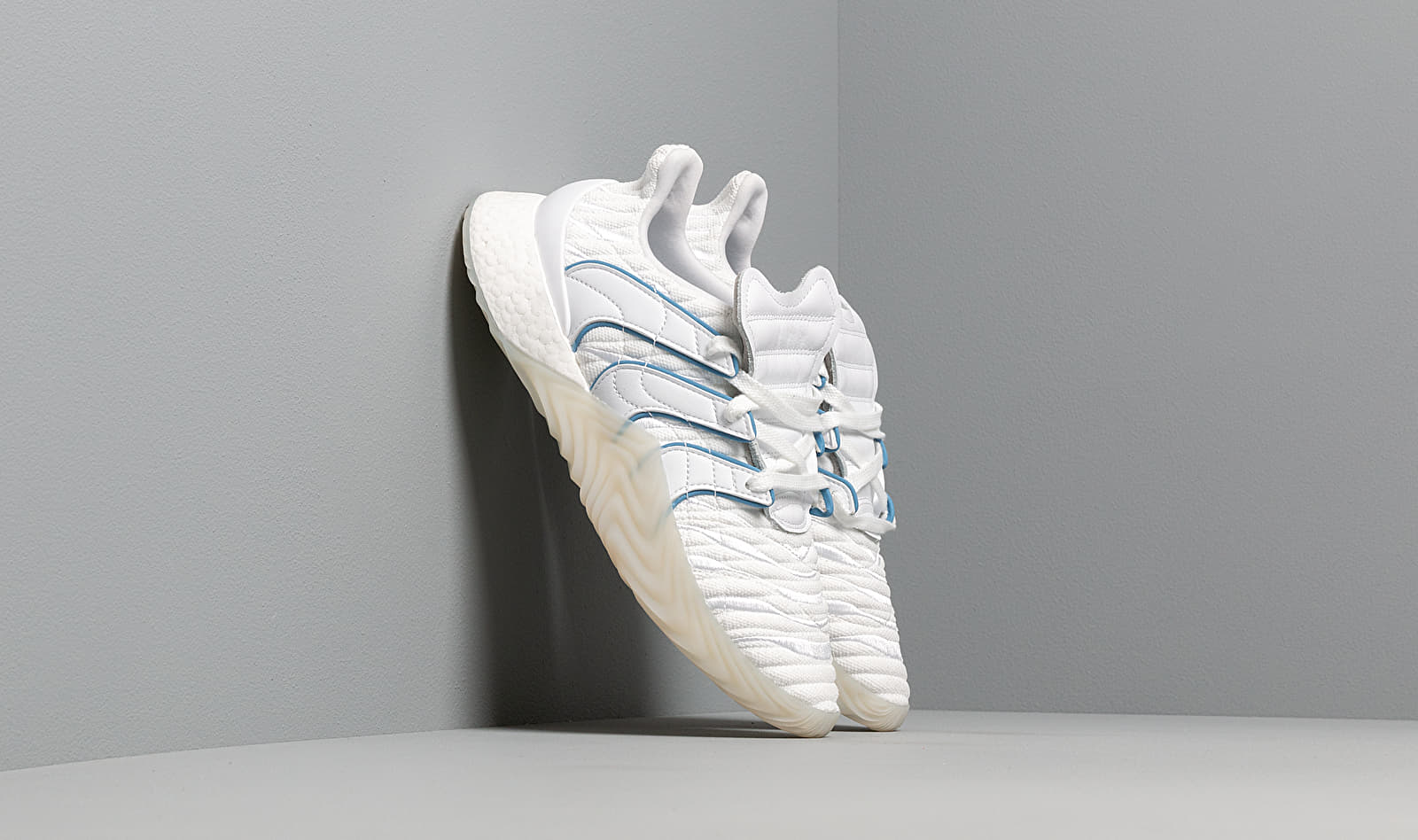 adidas Sobakov BOOST Ftw White/ Teblme/ Ftw White EE5634