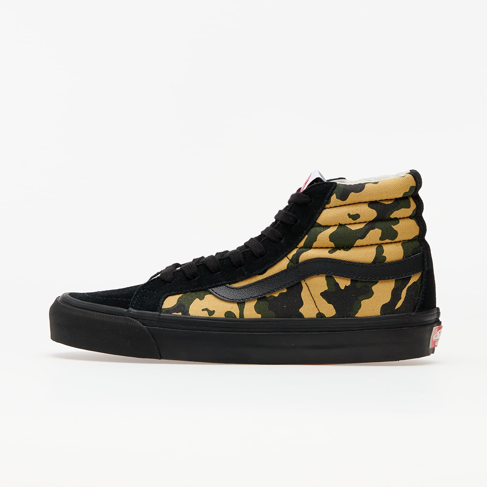 Vans OG Sk8-Hi LX (Suede/ Canvas) Camo/ Black VN0003T0U9P1