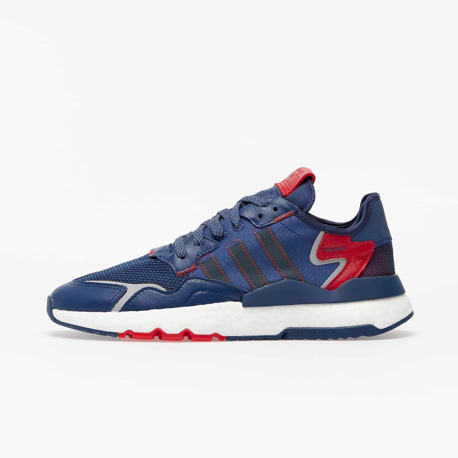 adidas Nite Jogger Tech Indigo/ Collegiate Navy/ Scarlet FW2052
