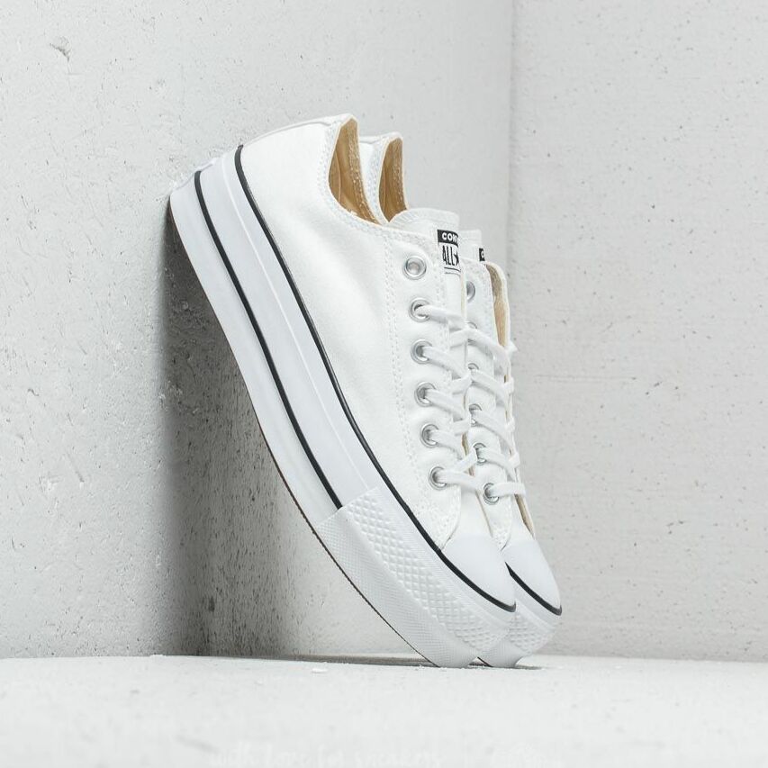 Converse Chuck Taylor All Star Lift Ox White/ Black/ White 3.5 560251C