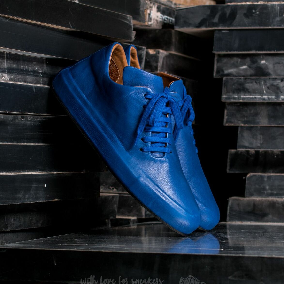 UnoNoveCinque Dragon Low Asimmentric Royal Blue UNC-07