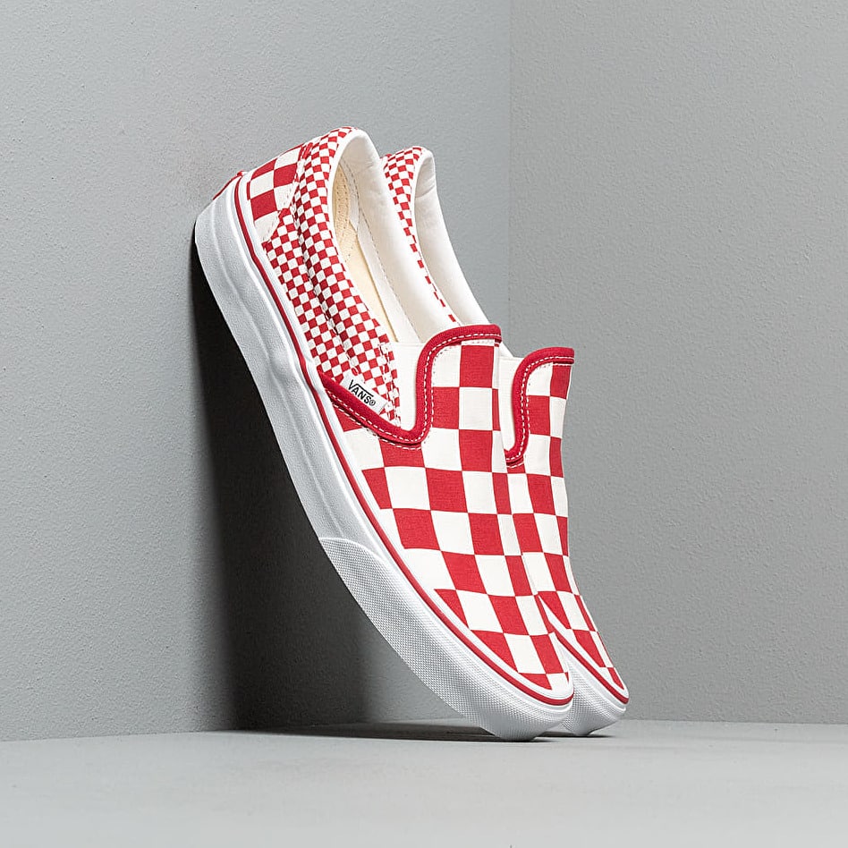 Vans Classic Slip-On (Mix Checker) Chili Pepper VN0A38F7VK51