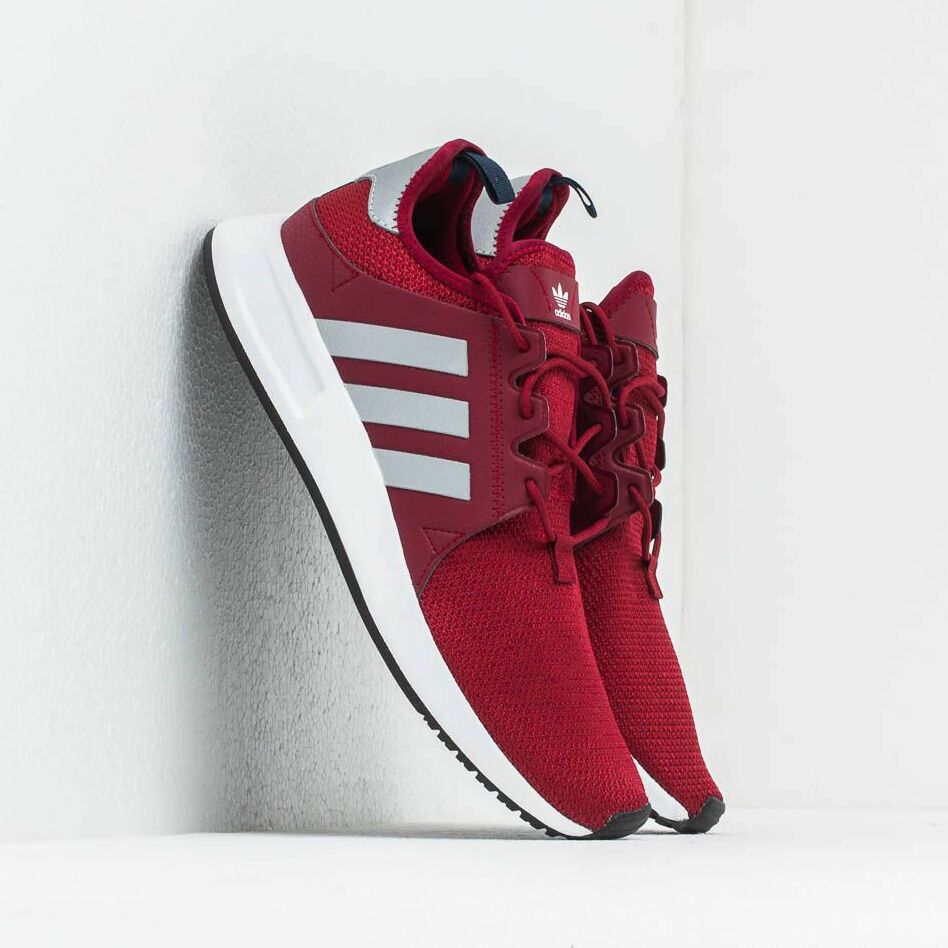 adidas X_PLR Collegiate Burgundy/ Silver Met./ Collegiate Green F34038