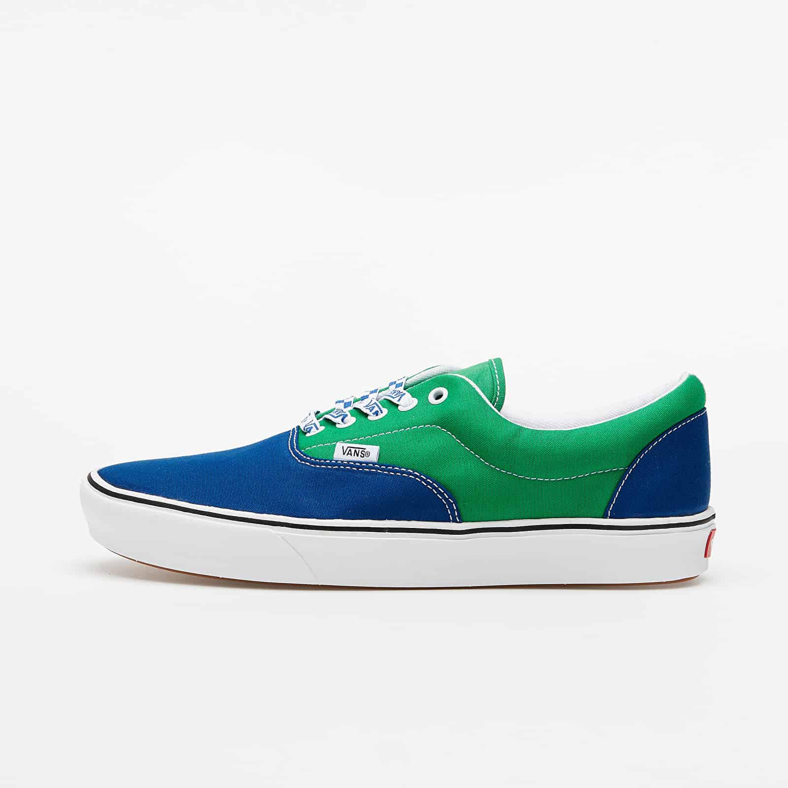 Vans ComfyCush Era (Lace Mix) True White/ Fern Green VN0A3WM9WI11