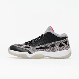 Air Jordan 11 Retro Low Ie Black/ Fire Red-Cement Grey-White 919712-006