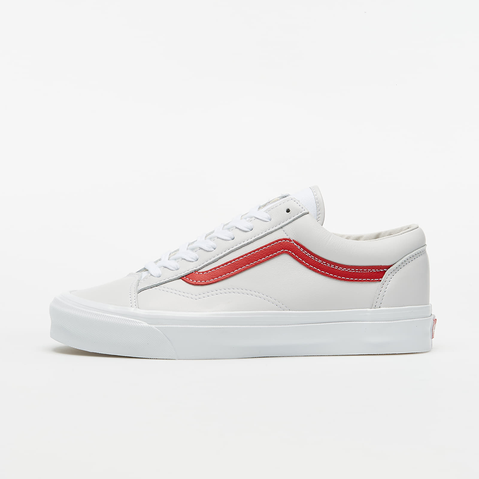 Vans OG Style 36 LX (Leather) Red/ True White VN0A4BVE21D1